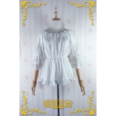 Strawberry Witch Mechanical Balloon Blouse
